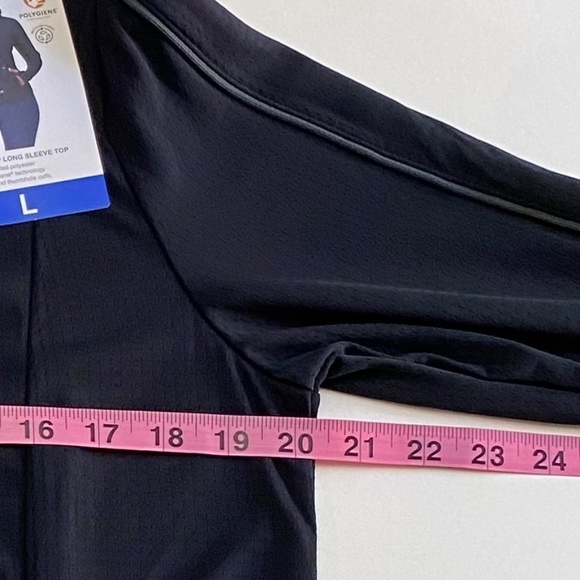 Mondetta Ladies' Quarter-Zip Pullover, Zippered Pockets, Black, Large NWT - Picture 11 of 16